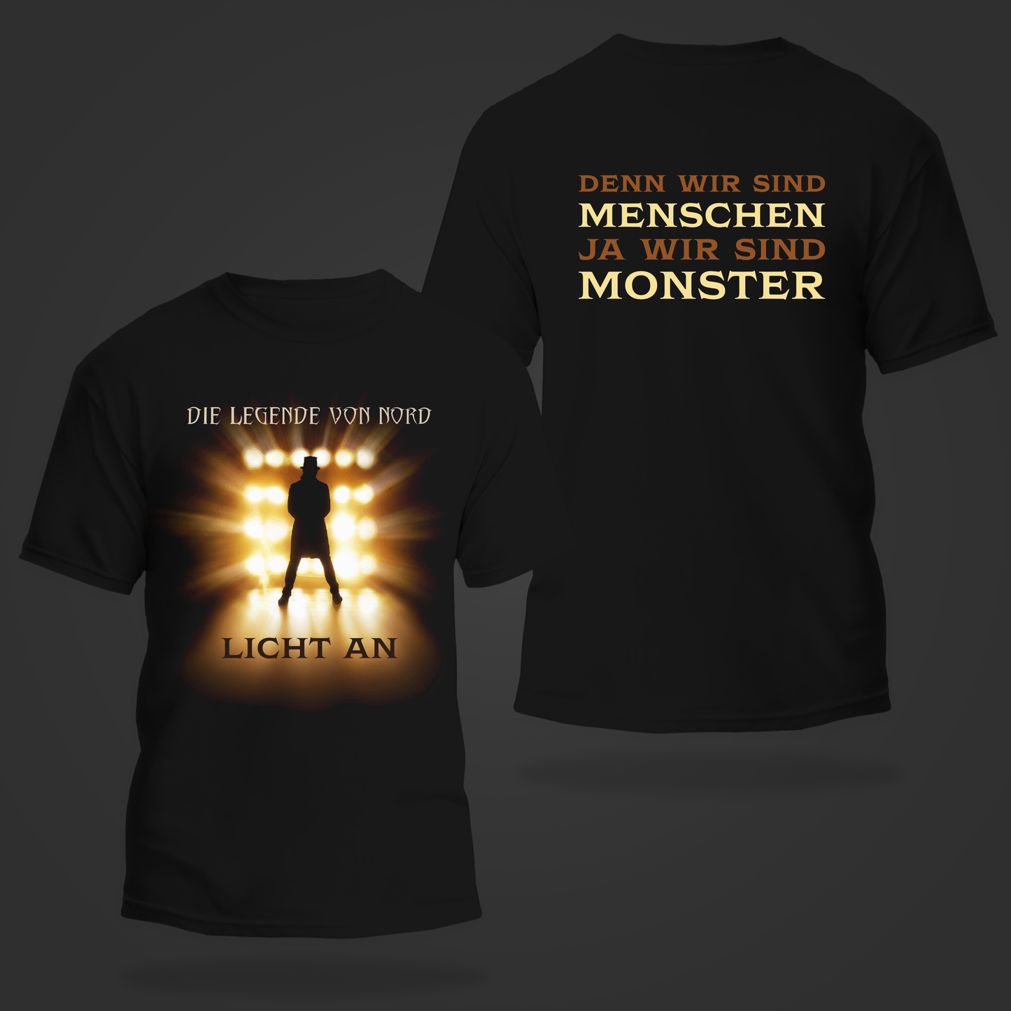 Licht an Shirt